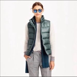 J. CREW down puffer vest